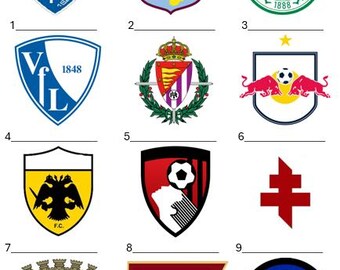 Quiz #3 - European Football Badge/Logo Picture Quiz