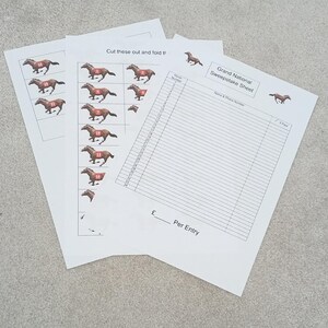グランドナショナル抽選キット