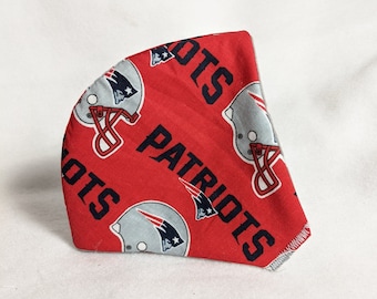 New England Patriots Football Filtered Face Mask Washable and Reuseable Adult Size