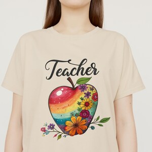 Teacher Life PNG - Cute Teaching T-Shirt Design - Happy Teacher Appreciation Week - Back to School Sublimation - Educator Gift png Download