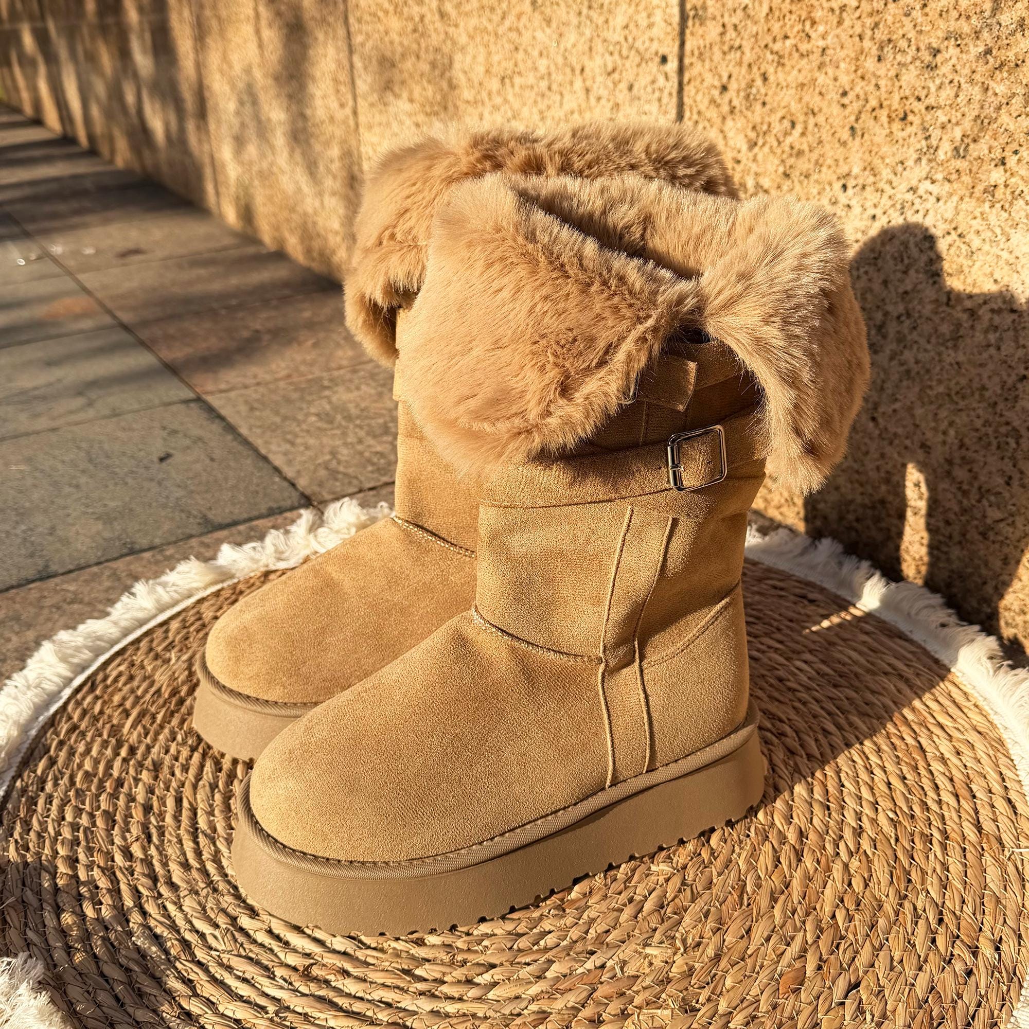 Fur Boots Size 10 - Etsy display picture 1