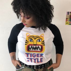 Tiger Style Baseball Style Shirt