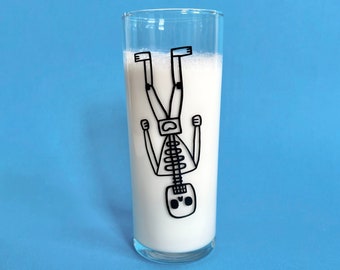 Floating Skeleton Libbey Glass