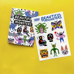 Beautiful Monsters Sticker sheet image 5