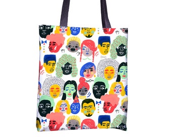 Rainbow Party Peoples Tote Bag