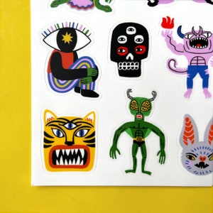 Beautiful Monsters Sticker sheet image 6