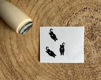 Sello de trasero de gato. Sello de tinta de trasero de gato. Sello de trasero de gato grosero. Sello de trasero de gato gracioso. Sello de libro.