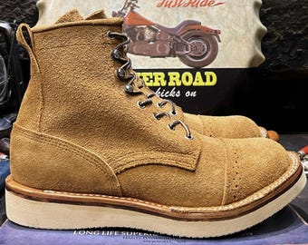 Handmade Suede Leather Desert Boots: Retro Casual Men's Boots