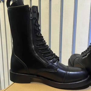 Retro Mens Zip Boots - Etsy