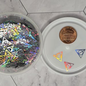 READY TO SHIP-Glitter 1/2, 1 or 2 oz-Hemp Leaf-Flamingo-Palm Trees-Northern Star-Fall Leaves-Snitch-Triangle-Lightning Bolt-Heart-Latte HP Triangle