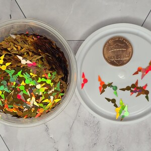 READY TO SHIP-Glitter 1/2, 1 or 2 oz-Hemp Leaf-Flamingo-Palm Trees-Northern Star-Fall Leaves-Snitch-Triangle-Lightning Bolt-Heart-Latte HP Snitch
