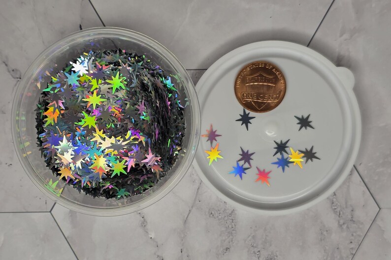 READY TO SHIP-Glitter 1/2, 1 or 2 oz-Hemp Leaf-Flamingo-Palm Trees-Northern Star-Fall Leaves-Snitch-Triangle-Lightning Bolt-Heart-Latte Northern Star