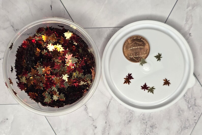 READY TO SHIP-Glitter 1/2, 1 or 2 oz-Hemp Leaf-Flamingo-Palm Trees-Northern Star-Fall Leaves-Snitch-Triangle-Lightning Bolt-Heart-Latte Fall Leaves