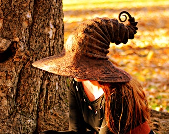 witch or wizard felted hat tutorial etsy
