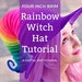 PDF Felting Tutorial. Felted Witch Hat (Proficient) 