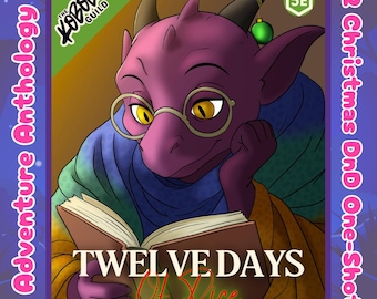 Los doce días de dados / 12 aventuras navideñas de D&D / Antología de aventuras de rol de mesa de invierno / PDF y EPUB