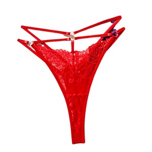 Strappy T-Back Panties. Lace G Strings With Stretchy Straps Made By The Mistress