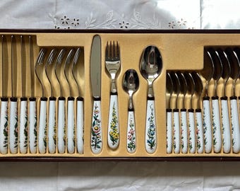 Villeroy & Boch Botanica Complete Cutlery Set (24 pieces, 6 person) Vintage New
