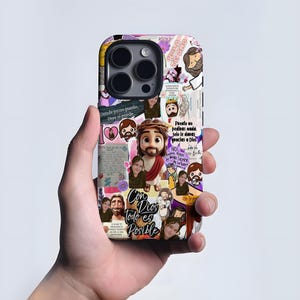 Bible Verse Design iPhone 16 15 14 13 12 11 8 7 Pro Max Mini X SE Tough MagSafe Case, Samsung Galaxy S21 S22 S23 Ultra FE Plus Note 10 Cover