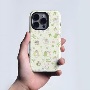 Süße Karton Katze Handyhülle Japanische Kitty Collage Cover Kawaii Haustier Collage iPhone 11 iPhone 12 iPhone 13 iPhone 14 iPhone 15 iPhone 16 Pro