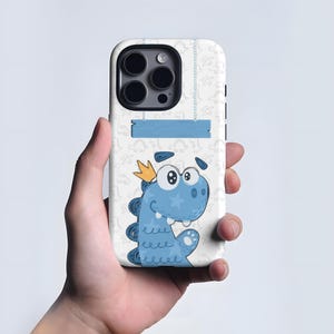 High quality cartoon Dinosaur Phone Case T-Rex Cover for iPhone 16 Pro Max, 15 Plus, 14, 13, 12, 11, XS & Samsung S25, S24, A56, A55