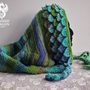 Pixie Haube mit Blättern