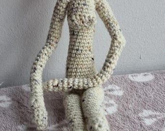 Poseable Mushroom Pixie Art Doll