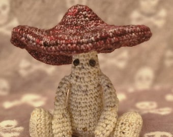 Duende seta con sombrero ancho
