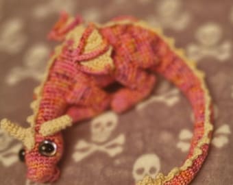 Dragón rosa dormilón
