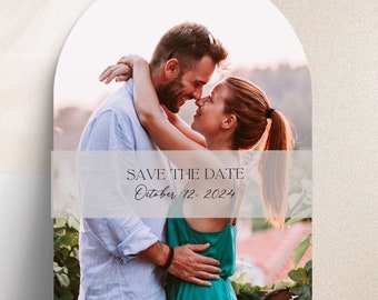 Save the Date Bellybands, Printed Vellum Bellybands, Personalized Vellum Belly Bands for 5 x 7 Invitations, Vellum Save the Date Wrap