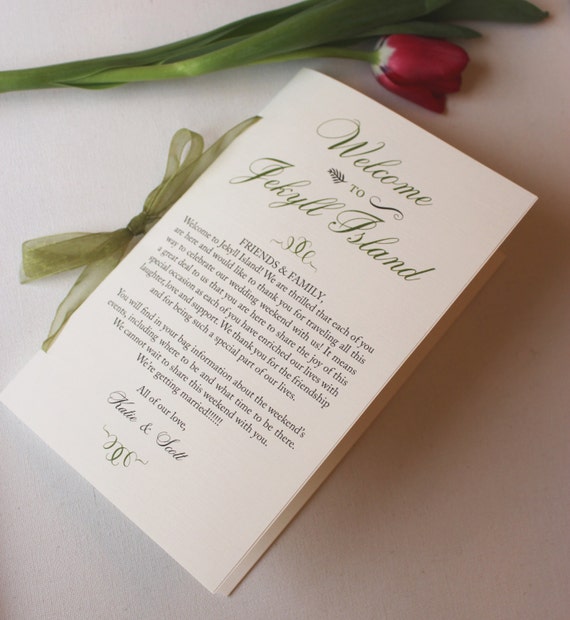 Wedding Programs Welcome Wedding Booklet Wedding Welcome Etsy