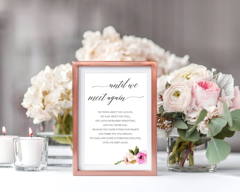 Paper Party Supplies Templates Floral Sign PDF Instant Download 5x7 paper-party-supplies-templates-floral-sign-pdf-instant-download-5x7