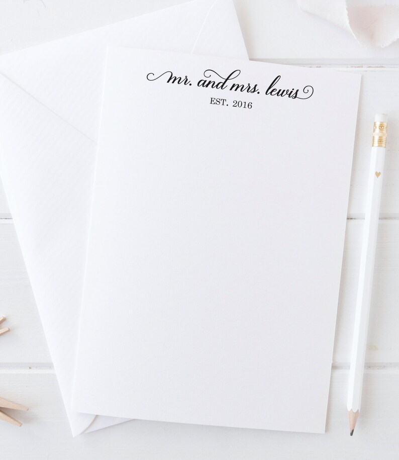Couples Gift Set Couples Personalized Wedding Stationery Etsy