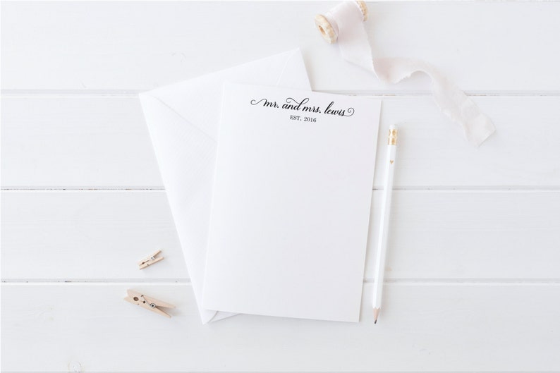 Couples Gift Set Couples Personalized Wedding Stationery Etsy