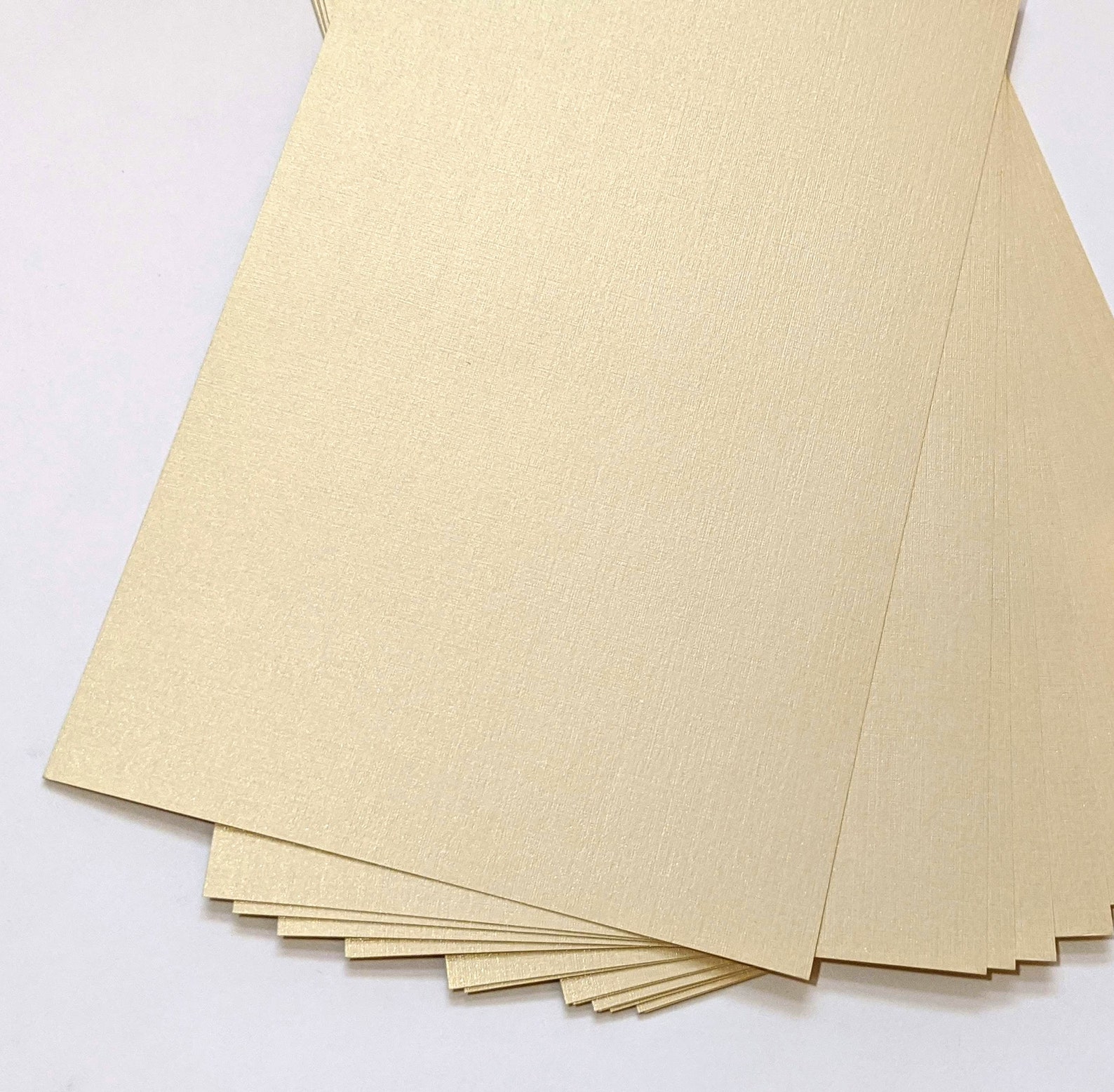 4 x 6 Gold Metallic Cardstock / Set of 25 for Wedding Etsy