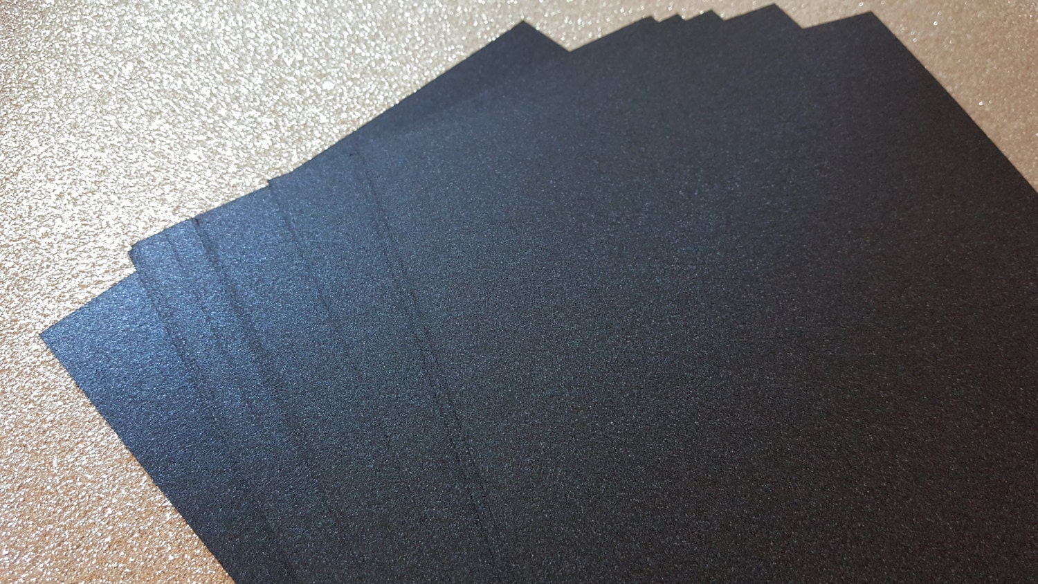 5 x 7 inch Navy Blue Shimmer Cardstock / Set of 25 for Wedding Etsy