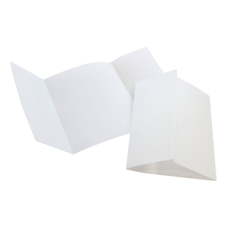 Vellum Jackets For 5 x 7 Wedding Invitations, Fits Multiple Cards, Vellum Wraps for Invitations and Cards, DIY Vellum Paper Supplies image 3