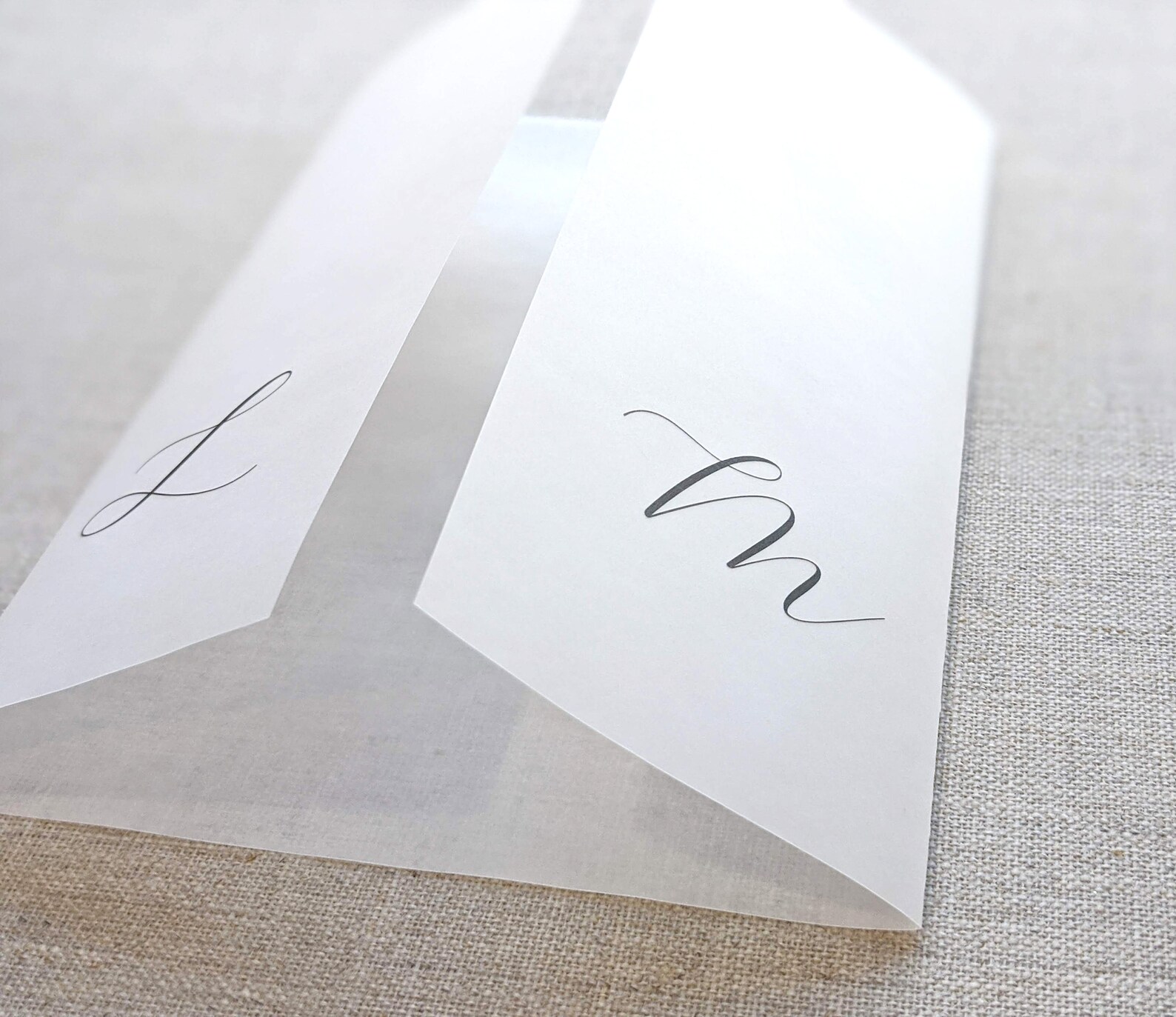 Custom Vellum Jacket for 5 X 7 Invites Vellum Jacket With Etsy