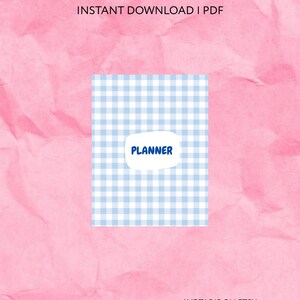 Planner | Printable planner | PDF