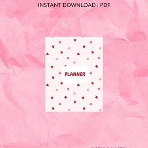 Planner | Printable planner | PDF