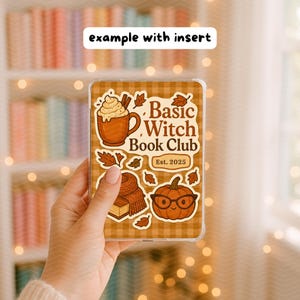 Kindle Insert Mockup Canva Template | Kindle Sticker Mockup | E-Reader Clear Case | Hand Holding Scene Ebook Cover | Bookish Label for Etsy image 4