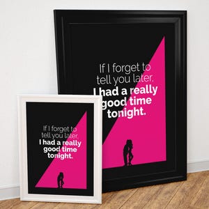 PRETTY WOMAN wall art. Julia Roberts. Vivian Ward. Romantic film quote poster. Digital download movie art. 4 large hi-res file formats.