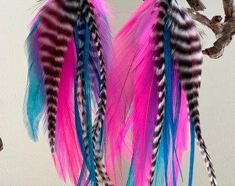 Party Girl - Feather Earrings
