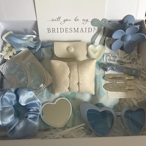 Bridesmaid gift box set, bridesmaid proposal, will you be my bridesmaid, personalised gift box, bridesmaid gift, wedding proposal gift
