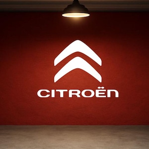 Citroen wall letter - garage sign - wall art - garage wall sign - home decor - wall emblem - composite wall sign