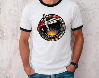 Projekt Hail Mary Shirt Ringer Tee Mission Patch, Ryland Grace Shirt, Scifi Leser Geschenk