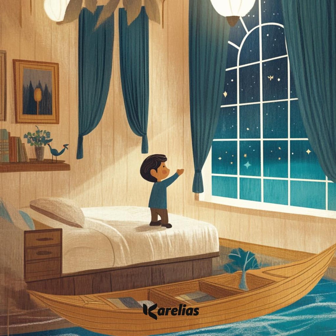 32 Vintage Storybook Art Prints: Whimsical Children's Illustrations ...