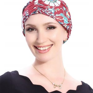 Fashion red turban, turban hat, full turban, head covering, turban turbans head wraps