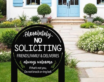 Keine Anfrage Garten Metalleinsatz, Keine Anfrage Hof Dekor, Outdoor Dekor, Housewarming Geschenk, Geschenk für Gärtner
