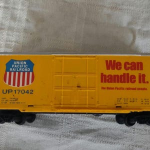 Vintage Union Pacific Train Box Car